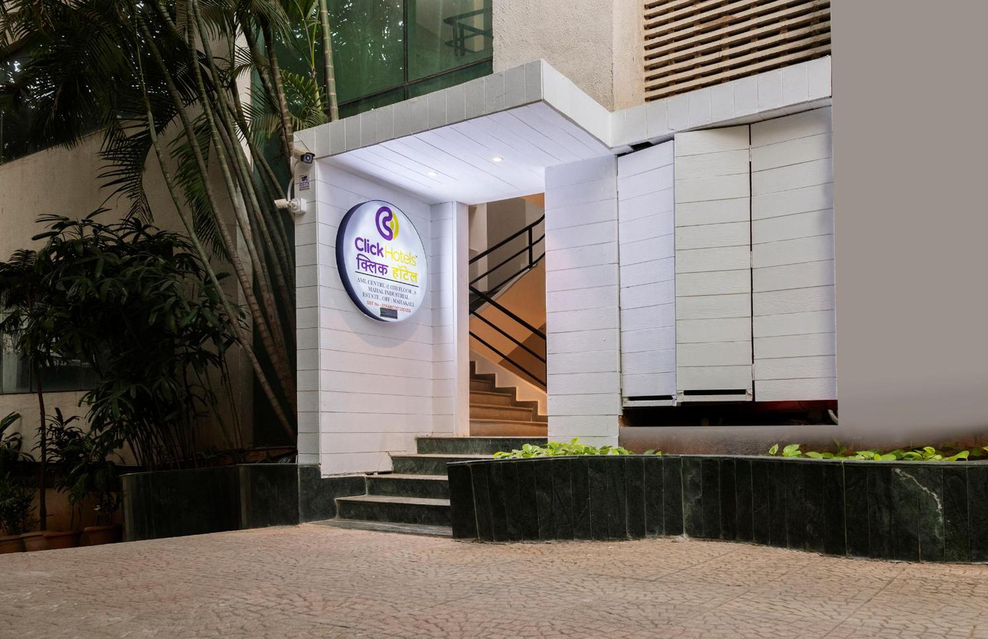 Click Hotels Andheri Midc Mumbai Exterior foto